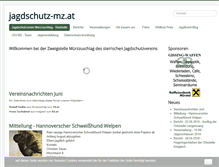 Tablet Screenshot of jagdschutz-mz.at